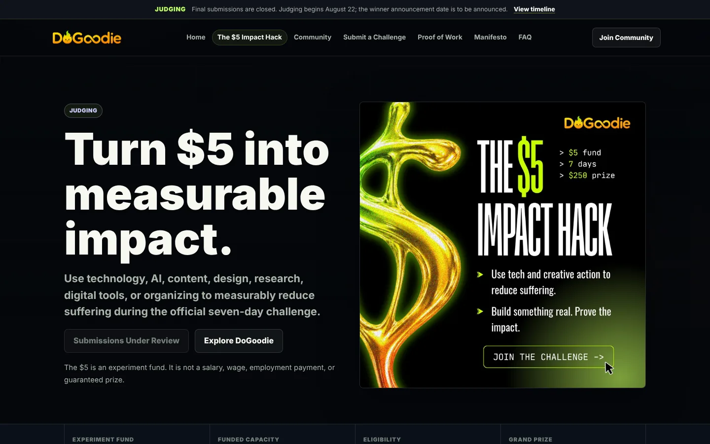 DoGoodie Website - Image 2