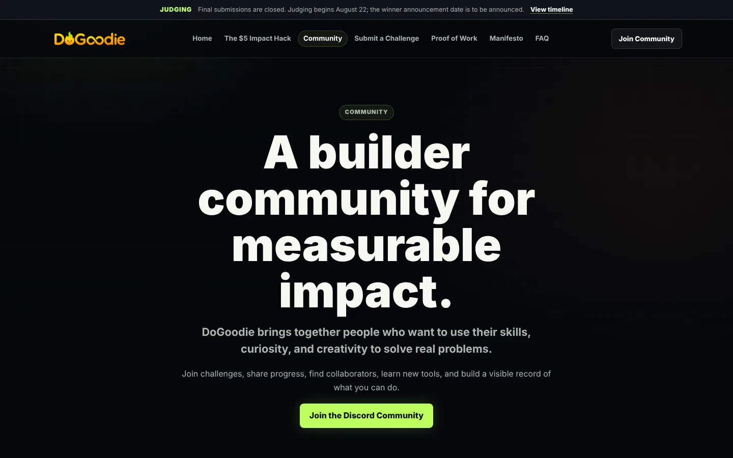 DoGoodie Website - Image 4
