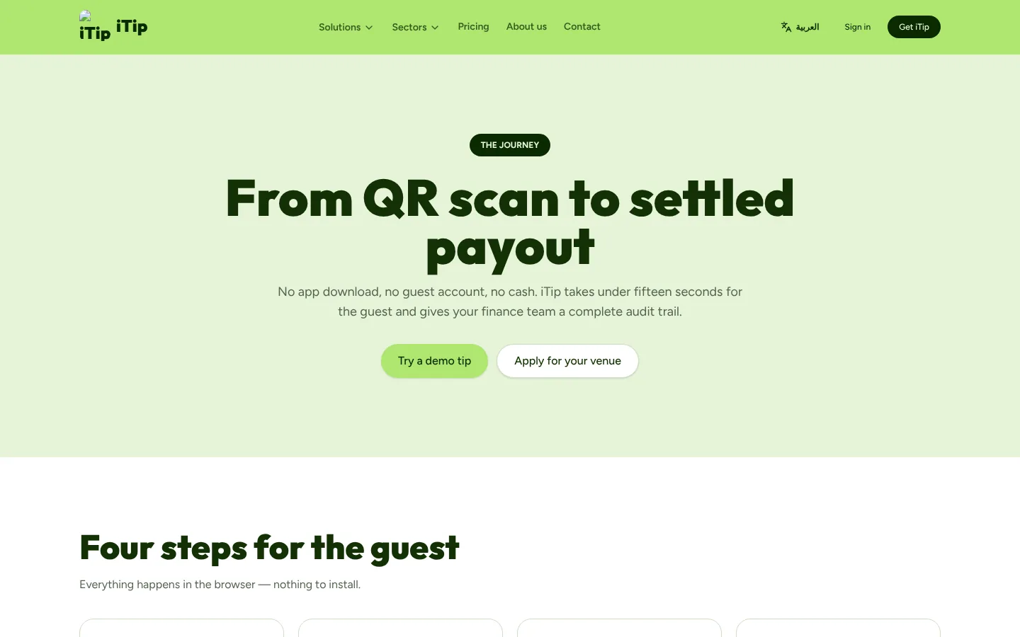 iTip: Digital Tipping Platform - Image 2