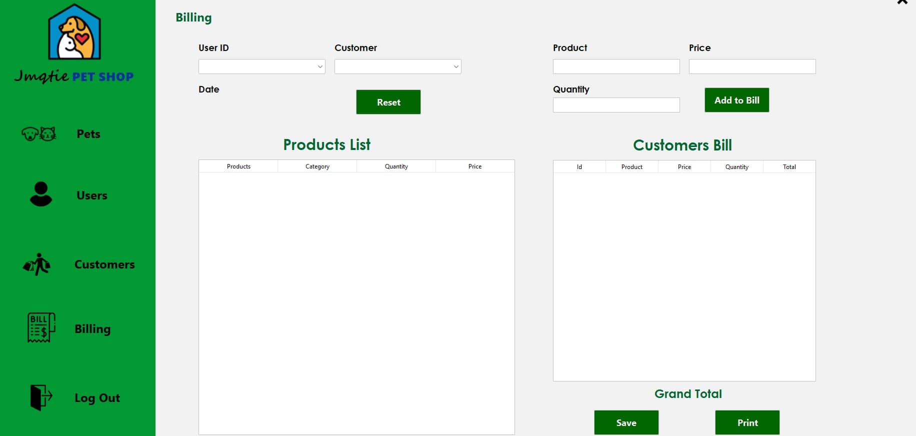 Jmqtie Pet Shop Management System - Image 3